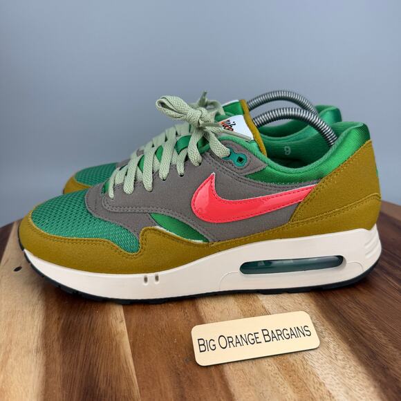 Nike Air Max 1 86 OG Big Bubble Powerwall Green Ember Sneakers Mens Size 9 main image 5